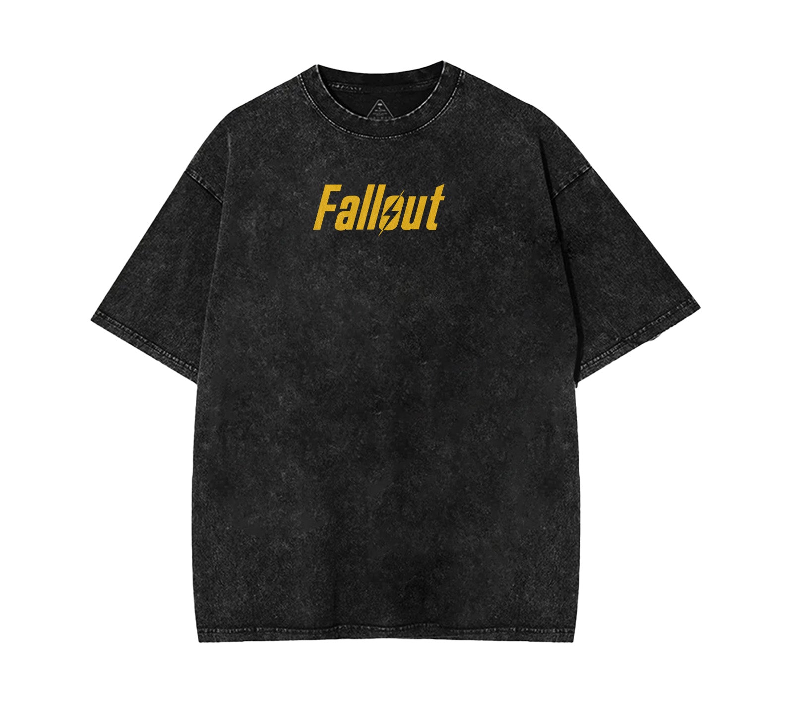 FALLOUT Double Printed Unisex Washed Cotton men T-Shirt [TPR] - Image 2